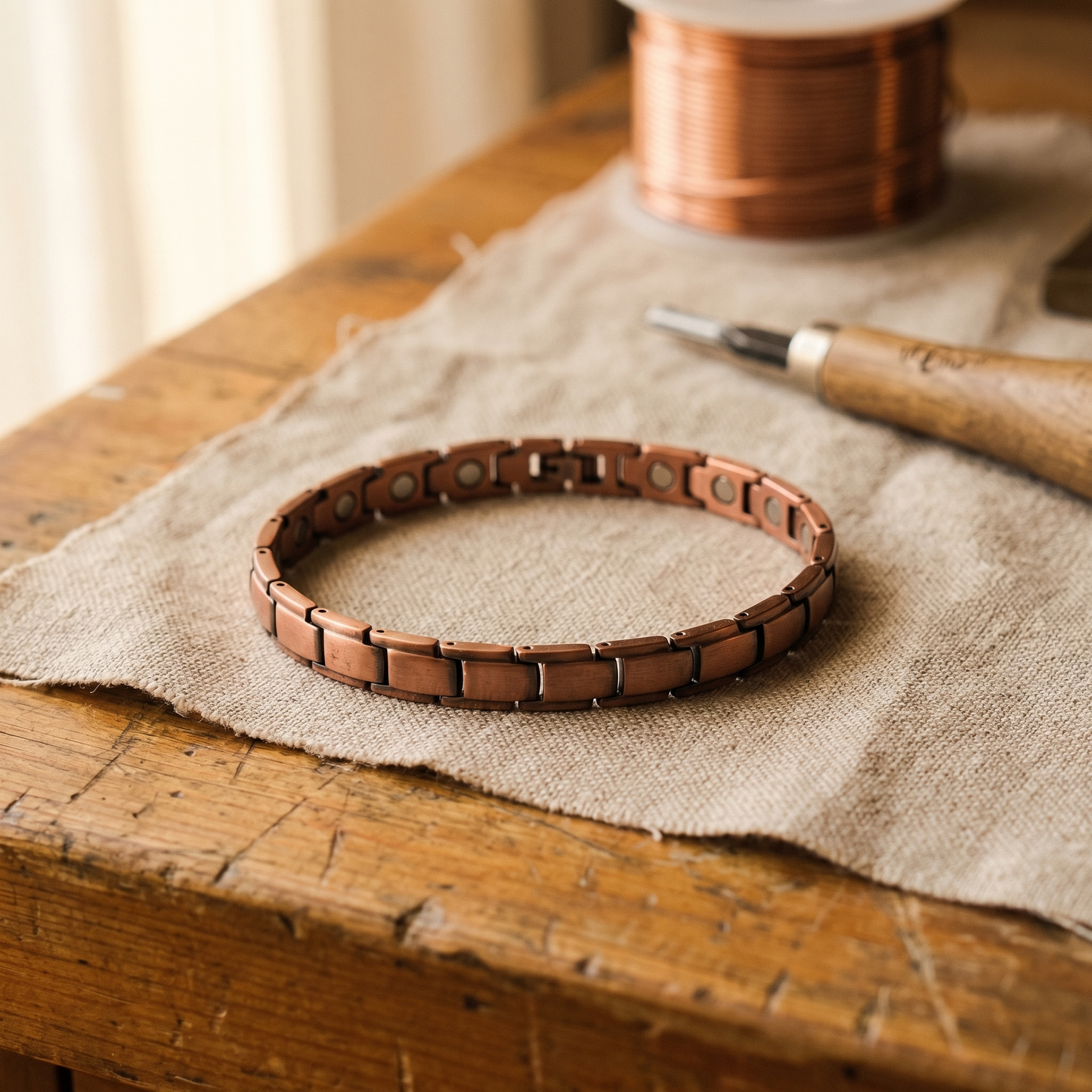Della's Shore Copper Anklet
