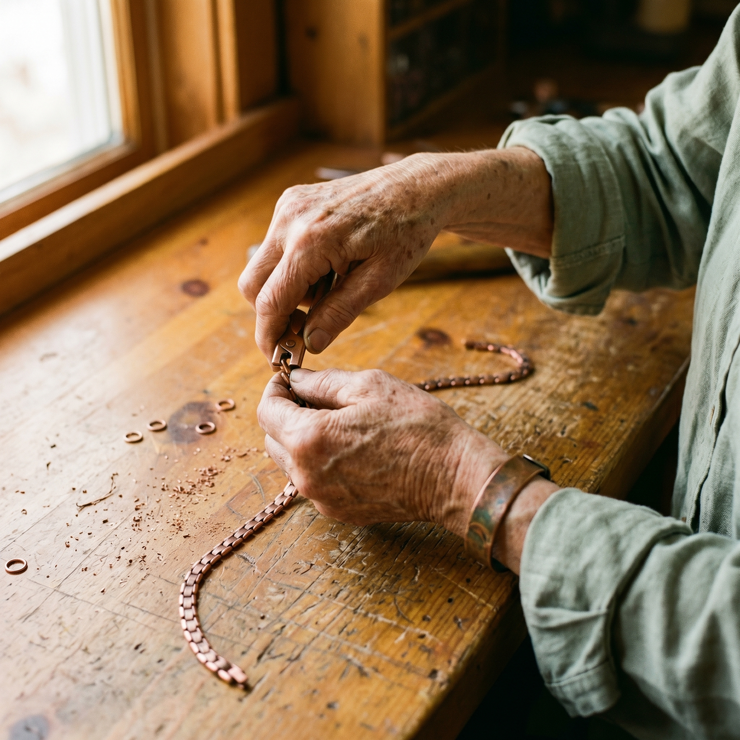 Della's Haze Copper Necklace