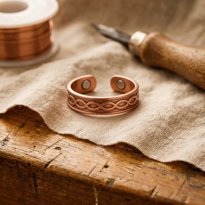 Della's Char Copper Ring