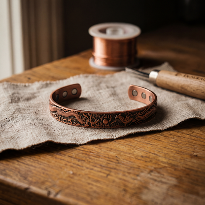 Della's Loam Copper Bracelet
