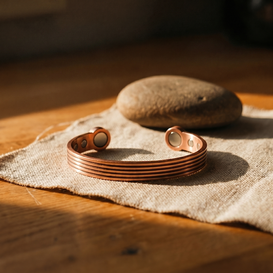 Della's Ridge Copper Bracelet