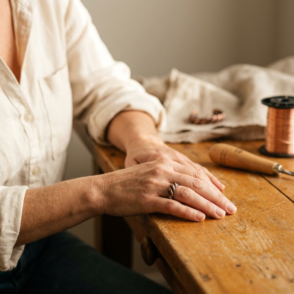 Della's Tine Copper Ring