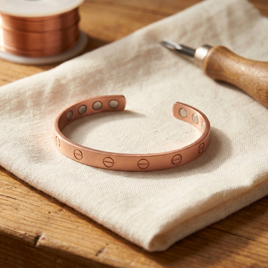 Della's Bolt Copper Bracelet