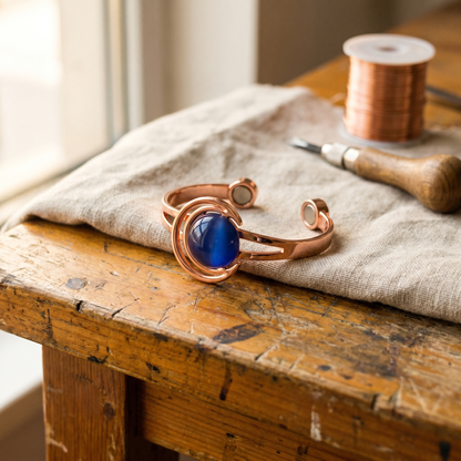 Della's Sphere Copper Bracelet