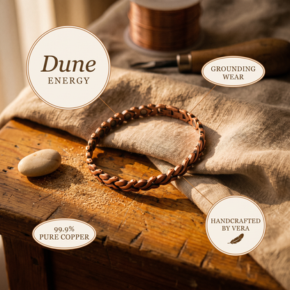 Della's Dune Copper Anklet