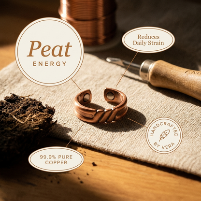 Della's Peat Copper Ring