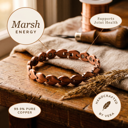 Della's Marsh Copper Anklet