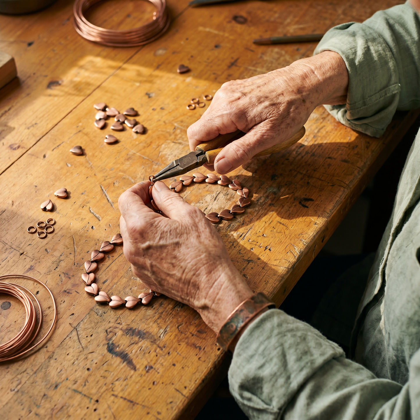 Della's Briar Copper Necklace