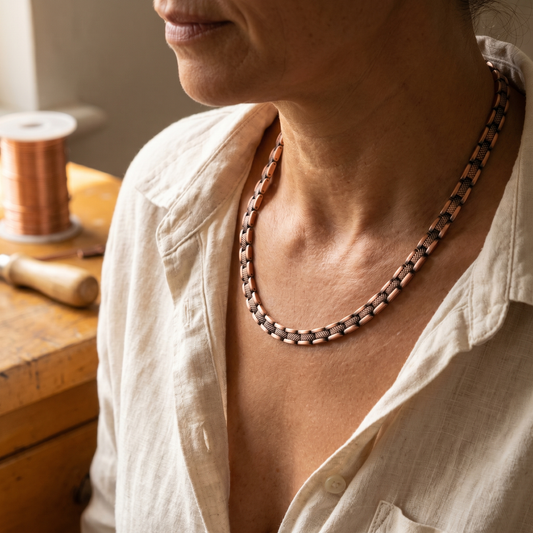 Della's Haze Copper Necklace