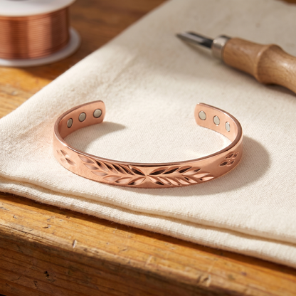 Della's Lunar Copper Bracelet