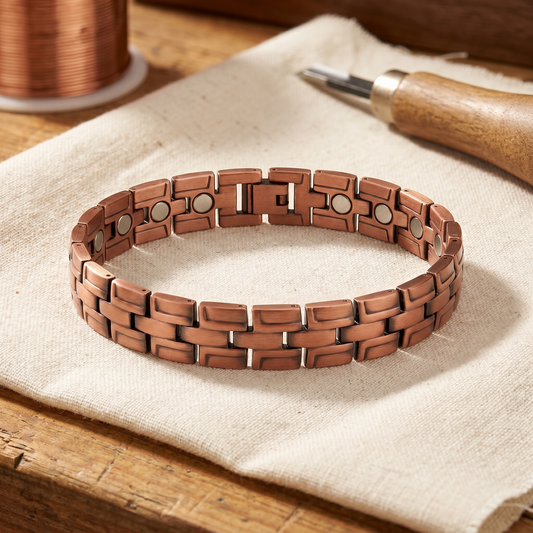 Della's Gorse Men's Copper Bracelet