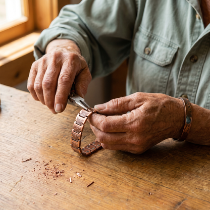 Della's Glen Men's Copper Bracelet