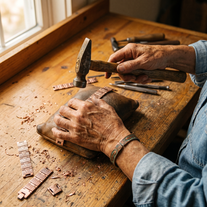 Della's Grit Men's Copper Bracelet