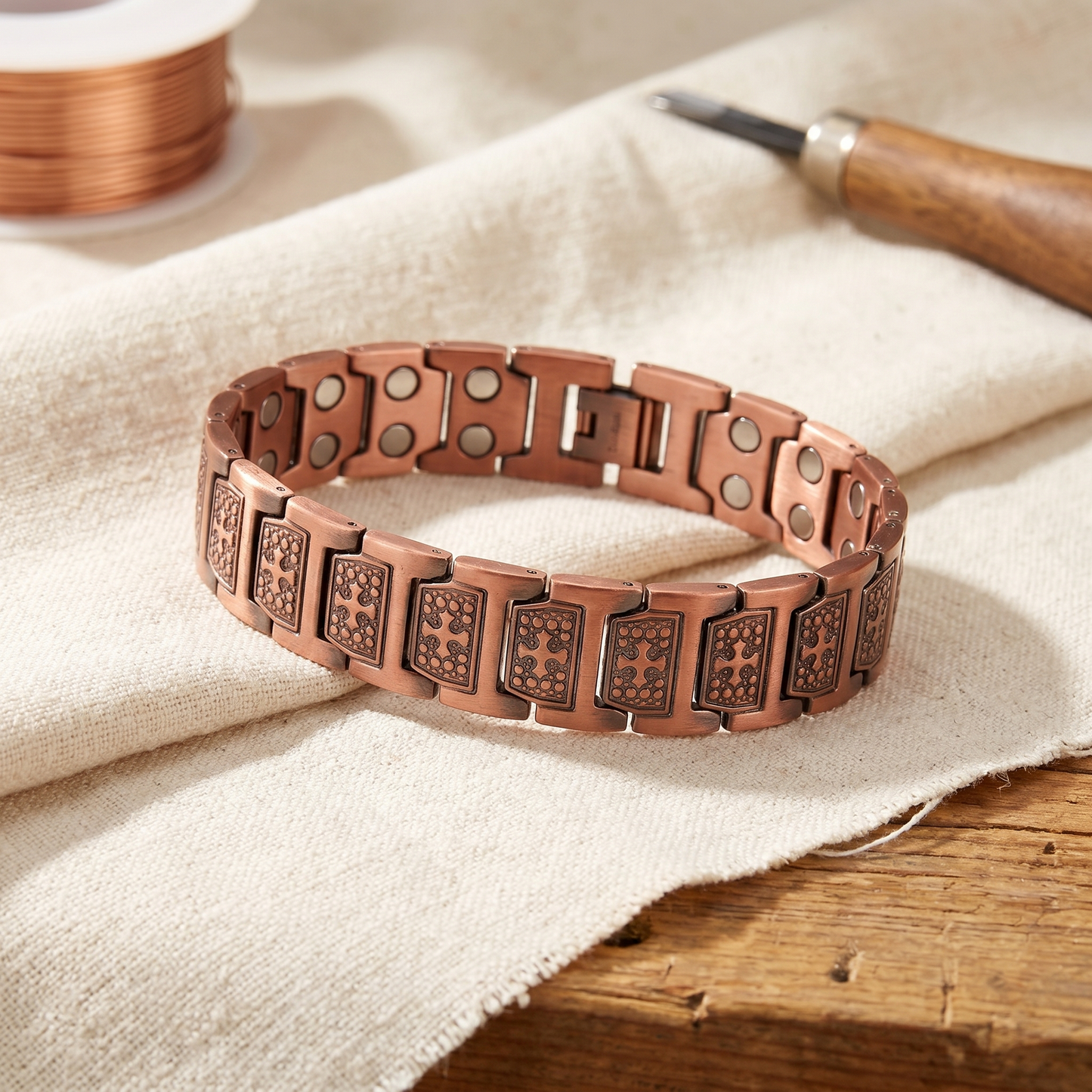 Della's Gale Men's Copper Bracelet