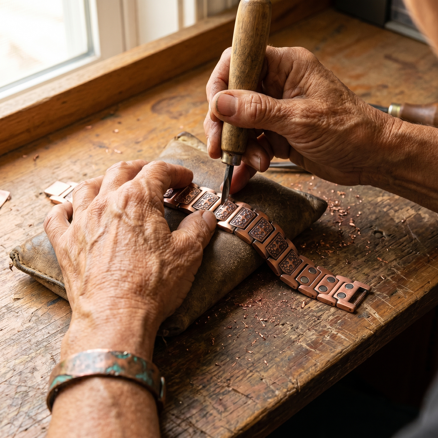 Della's Gale Men's Copper Bracelet