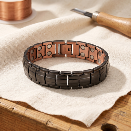 Della's Ochre Men's Copper Bracelet
