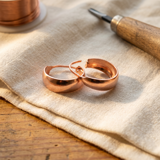 Della's Dell Copper Earrings