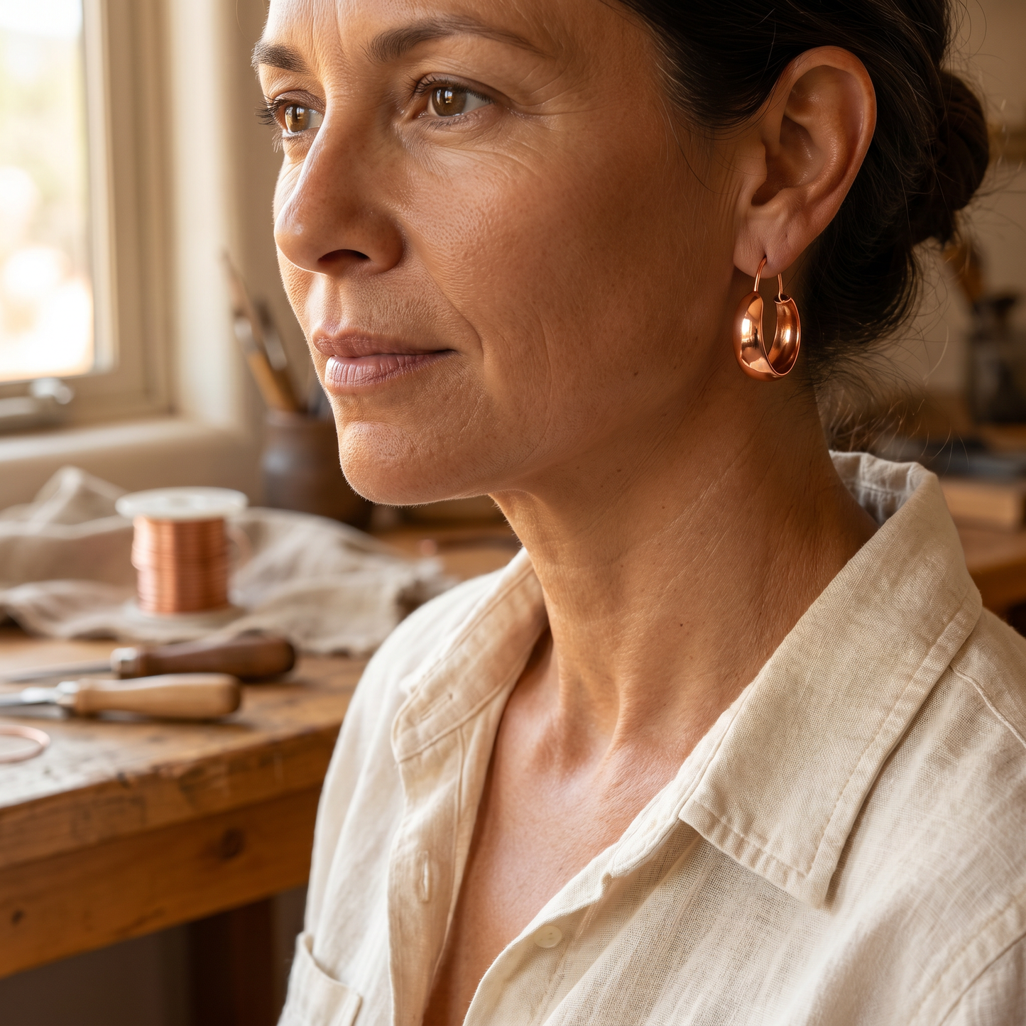 Della's Dell Copper Earrings