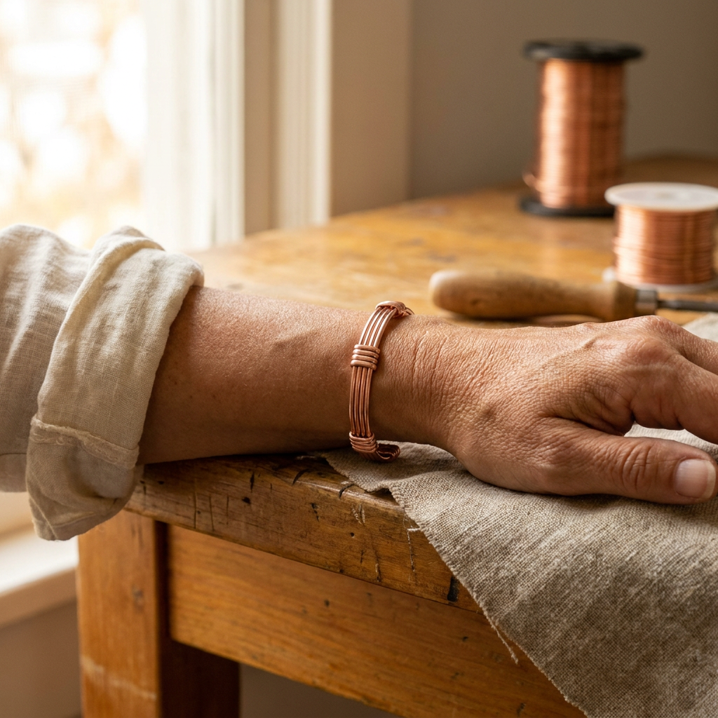 Della's Sere Copper Bracelet